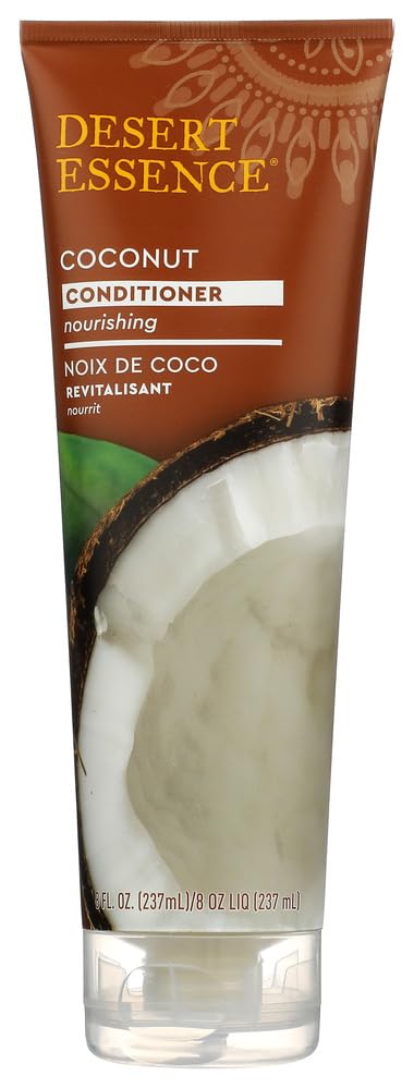 Desert Essence Coconut Conditioner for Dry Hair, 8 fl oz