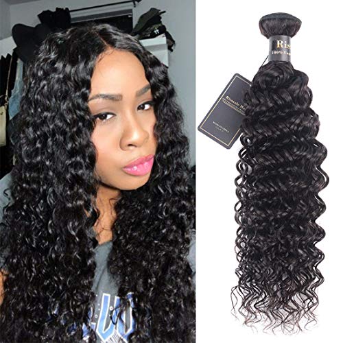 8A Brazilian Water Wave Bundles 10 inch Wet and Wavy Human Hair Curly Weave Bundles Curly Hair Bundles