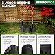 STREND PRO Spaten | Premium RedShark Gärtnerspaten | Spitz | Spitzspaten mit Fiberglasstiel | D Spatenstiel | Spaten für Garten mit Stabiler Stahlkopf |für Harte, steinige Böden| Wurzelspaten