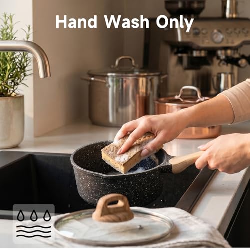 Image of JEETEE Pots and Pans Set Non Stick 23pcs, Healthy Kitchen Cookware Sets