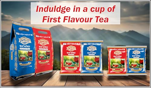 Image of First Flavour Premium CTC Dust Tea - 1Kg (Pack Of 3) | Strong Kadak Chai | Fresh Assam Tea | Rich Aroma & Taste | Strong blend | Refreshing | All Natural Ingredients | No preservatives