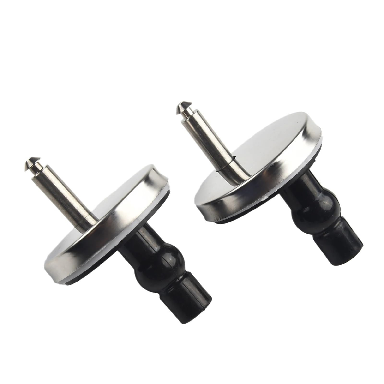 Toilet Hinges Replacement 2pcs Toilet Seats Top Fix Hinge Home Hardware Seat Hinges Soft Release Quick Fit Replacement Cover Accessories
