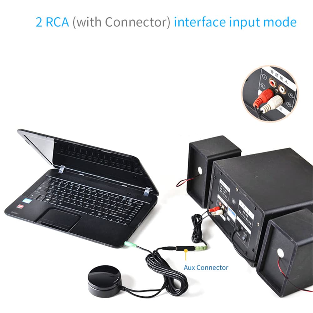Contrôleur de Volume Audio Contrôle de commutateur de Volume de Signal Aux 3.5mm par remplacement de réglage de câble pour système d'amplificateur de haut-parleursc (Contrôleur et autres)