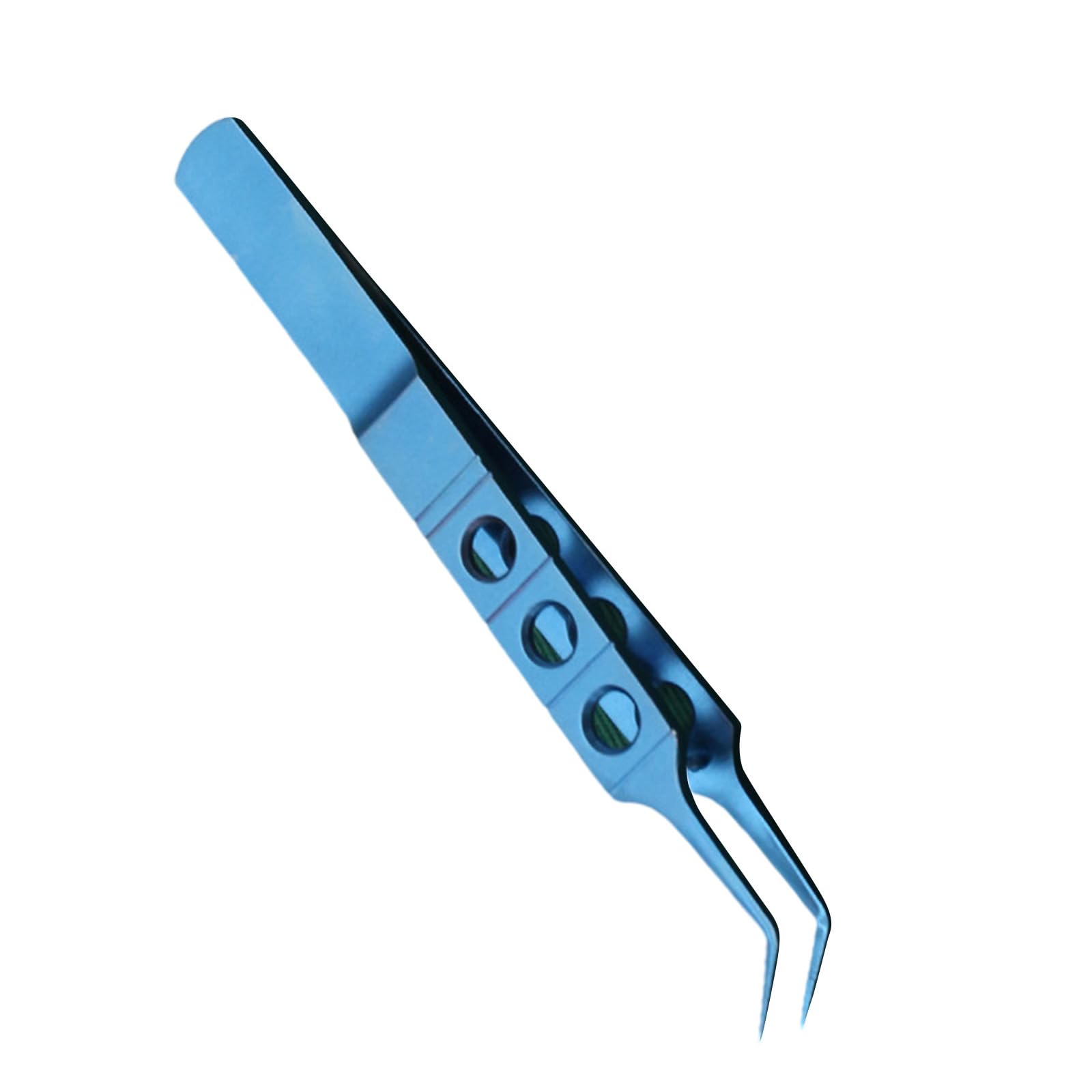 Pinzas para párpados de acero inoxidable 11 cm plataforma de gancho sin dientes quirúrgicas