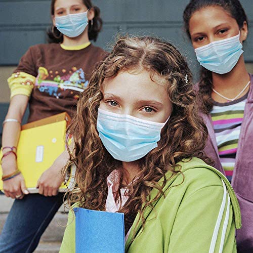 Comix-Disposable-Face-Masks-with-3-Layer-Adult-Masks-L707-Pack-of-100