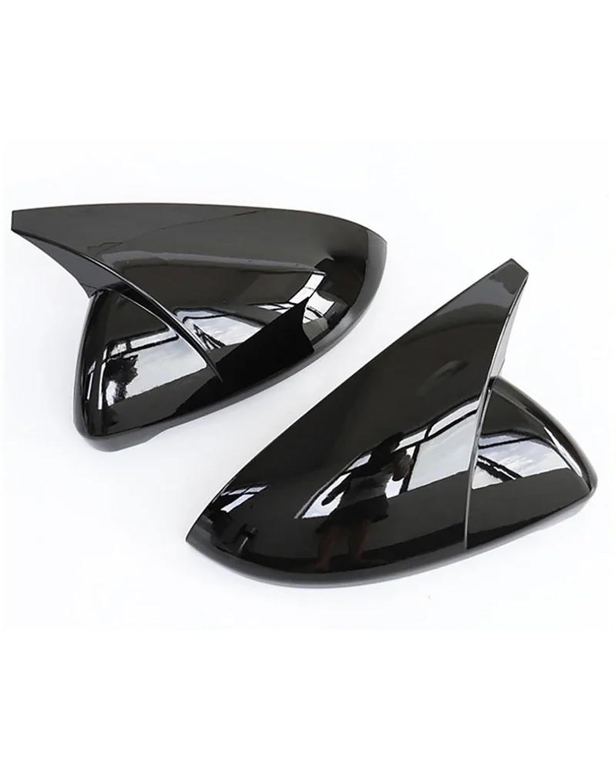 RWRAPS Car Side Mirror Cover For VW For Golf MK7 7.5 For GTI 7 7R Carbon Bright Black Cover Car Accessory 2PCS Mirror Covers Caps RearView Mirror Case Cover Rear Mirror Caps(Bright Black)