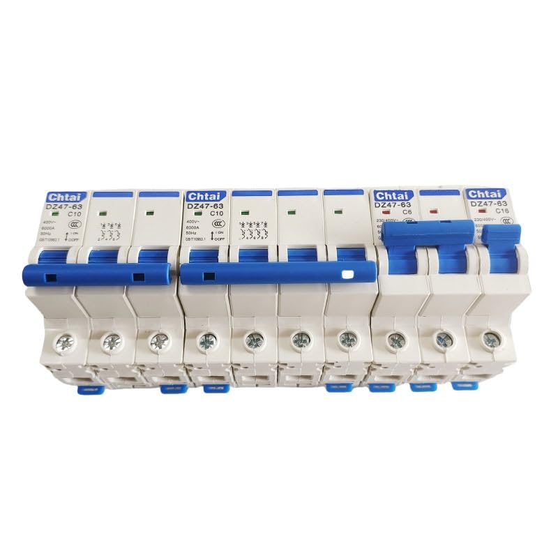 Interrupteur pneumatique DZ47-63 disjoncteur de protection 2P 50A Type C - 6