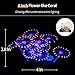 Uniclife 4 Pack Fish Tank Decorations Glowing Effect Aquarium Décor Small Silicone Artificial Jellyfish Coral Plant Ornament