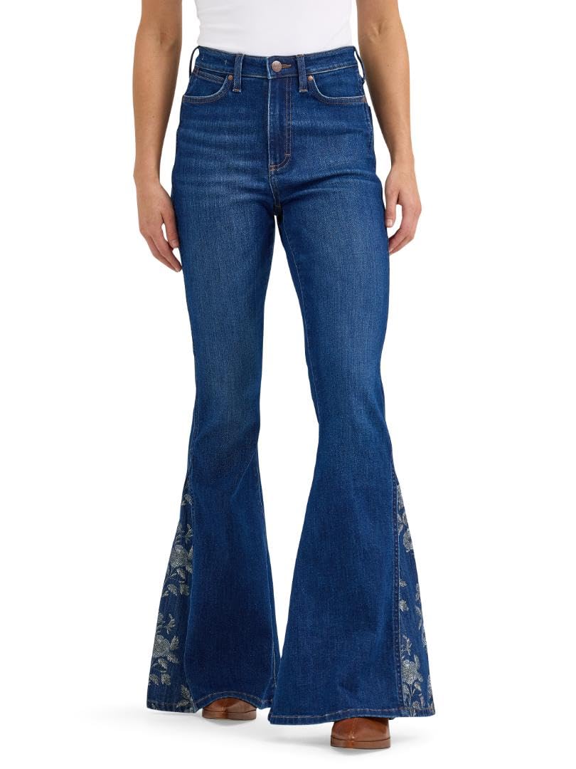 Wrangler Women’s Retro Bailey High Rise Flare Jeans