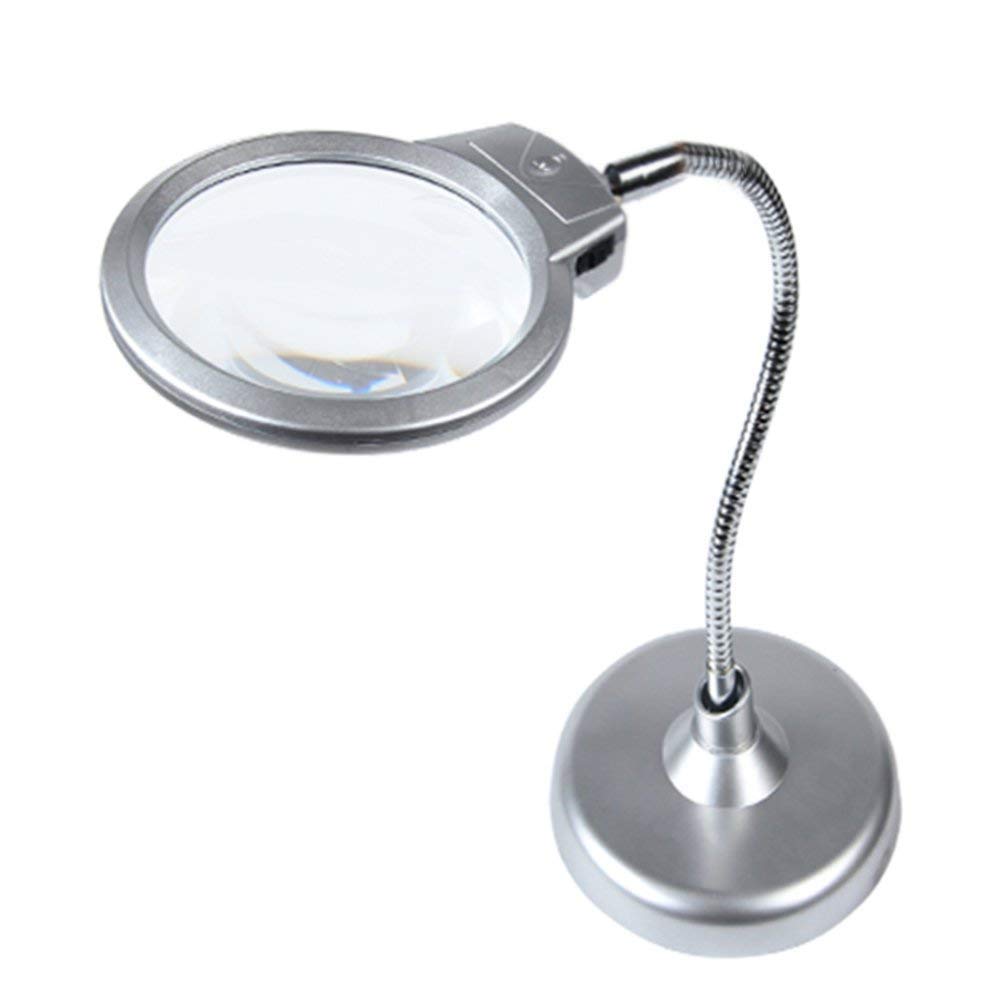 SaryEdge Magnifying Glasses Magnifier Desktop Magnifying Glass Leads The Elderly to Read Mobile Phone Repair Electronic Inspection Clocks to Enlarge The Mirror,