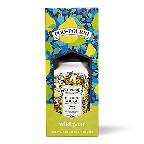 Poo-Pourri Before-You- go Toilet Spray, 2 Fl Oz (Pack of 1), Wild Pear Scent