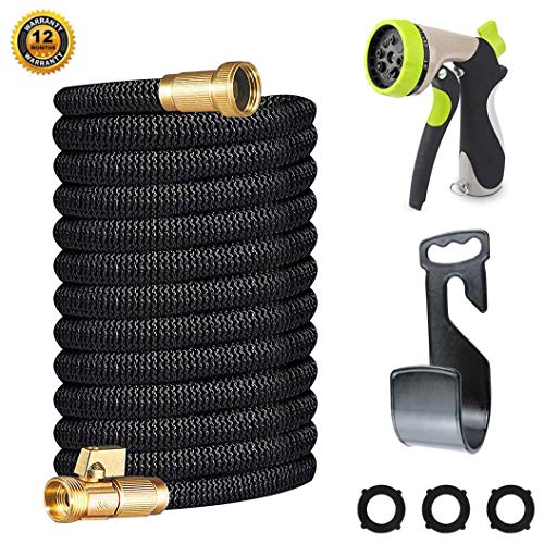 Mangueira Mágica Flexível Expansível 30 Metros - Jkj (PRETA)