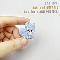 Vista 37 de 10Pcs Monkey Focal Beads for Pens Cute Monkey Bead Silicone Focal Beads for Keychain Making Bracelet Beading Crafts Supplies