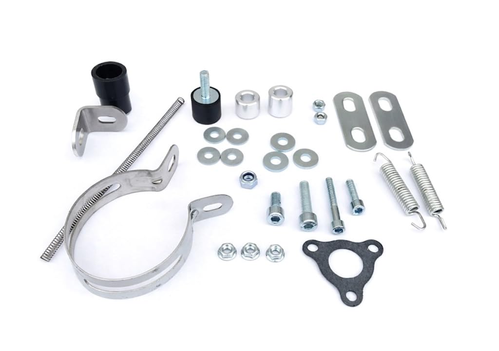 Sportauspuff ENOX Steel mit ABE passend für Yamaha DT 50, Malaguti XSM XTM, Motorhispania RYZ, MBK X-Limit, P.eugeot XPS | Auspuff mit Leistungssteigerung & Racingsound