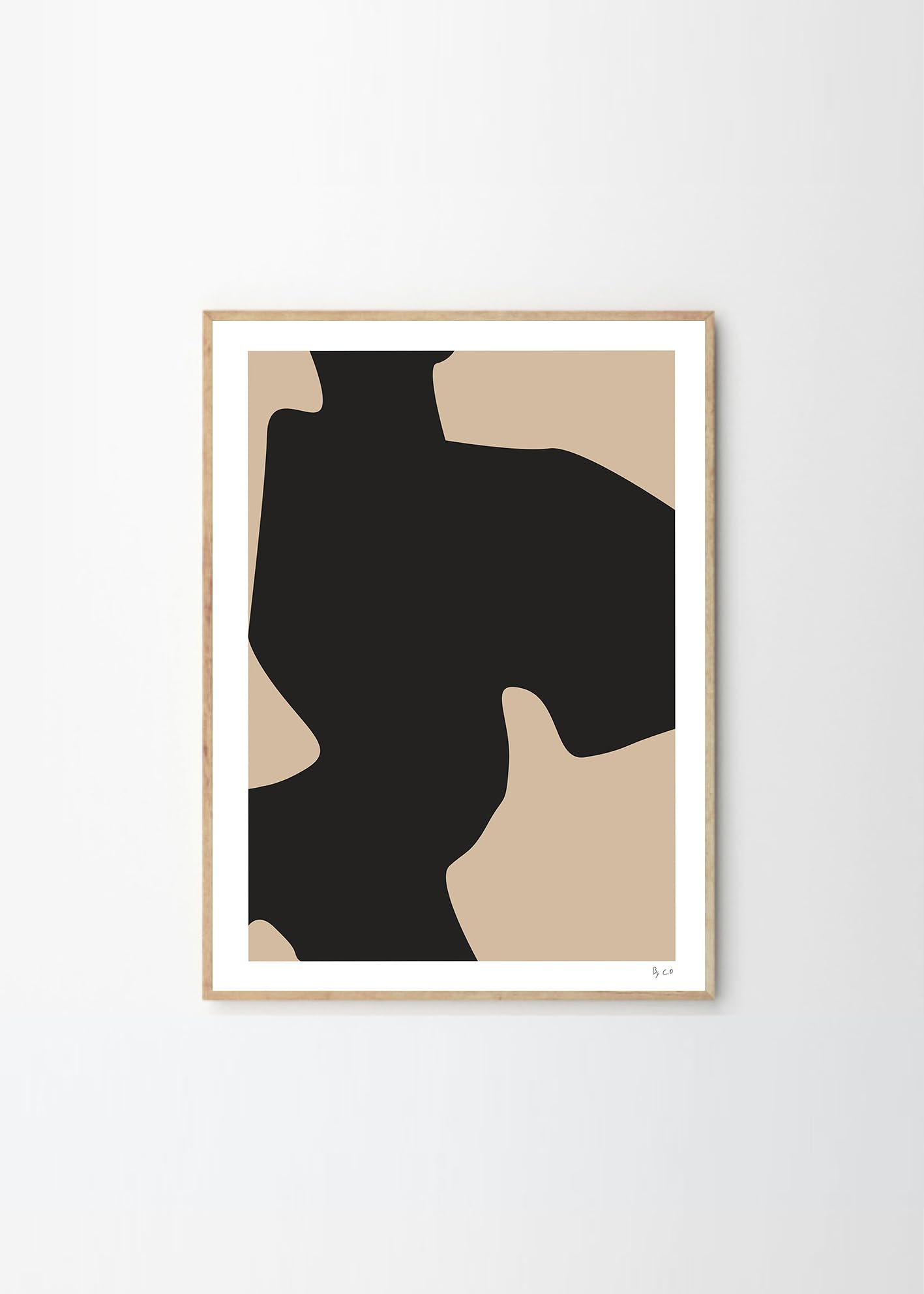 THE POSTER CLUB ポスタークラブ Simple Object 09 50×70cm Bycdesign Studio