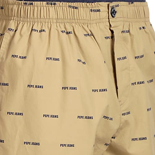 Image of Pepe Jeans Men's Cotton Relaxed Paisley Boxer Shorts