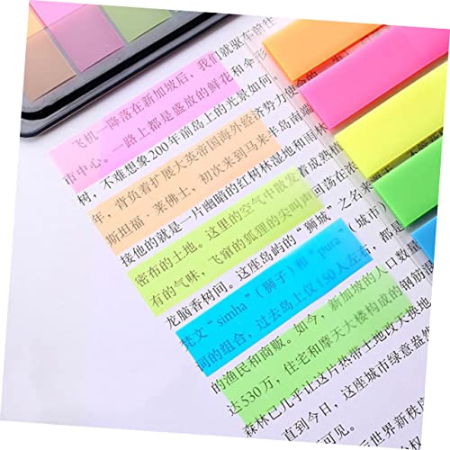Marqueurs de page transparents Angoily pour annoter sans masquer vos textes et notes - 6