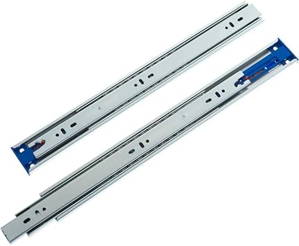 Shop Fox D4449 Push-To-Open Ball Bearing Drawer Slide, 16-Inch
