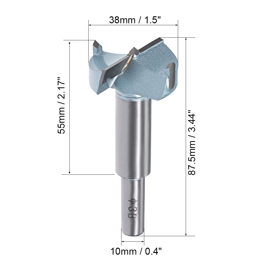 Sourcing Map Mèche Forstner Bois Pour Défonceuse Forets 23mm