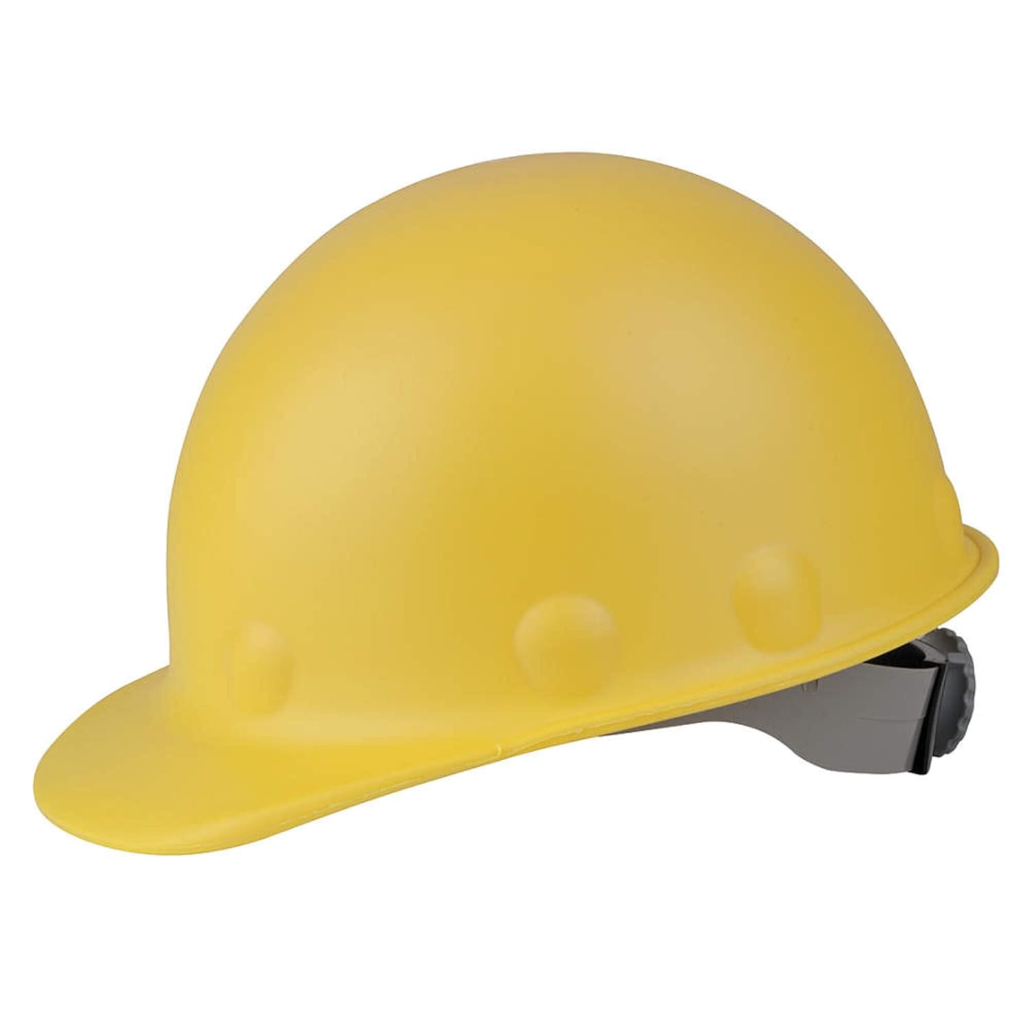 Fibre-Metal Super Eight Fiber Glass High Heat Ratchet Cap Style Hard Hat, Yellow (P2HNRW02A000)