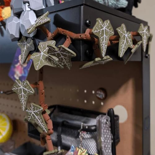 Imán decorativo de hiedra inglesa para refrigerador miniatura 7