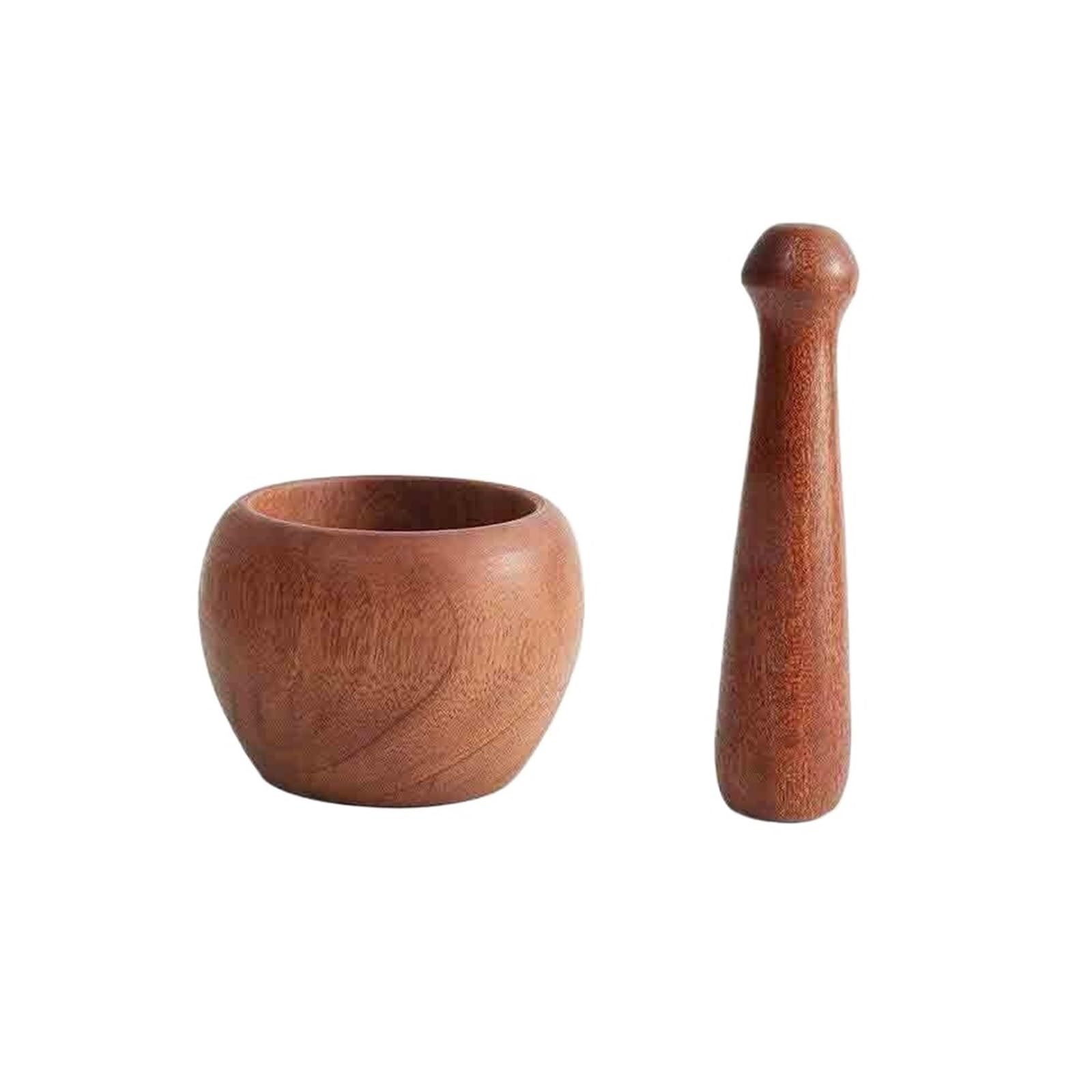 Pratico Mortaio e pestello for aglio domestico for macinare facilmente erbe spezie