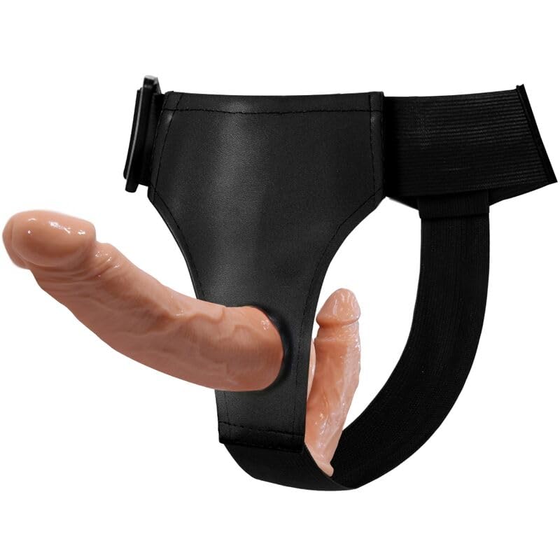 Baile Ultra Passionate Harness Dildos DOBLES avec ARNÉS