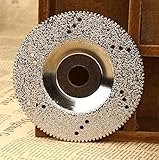 Diámetro del disco: 100 mm. Hpybest Disco de diamante de 100 mm Disco de corte de diamante Hoja de sierra para Dremel Rotary Tool Cuttter para mármol concreto porcelana