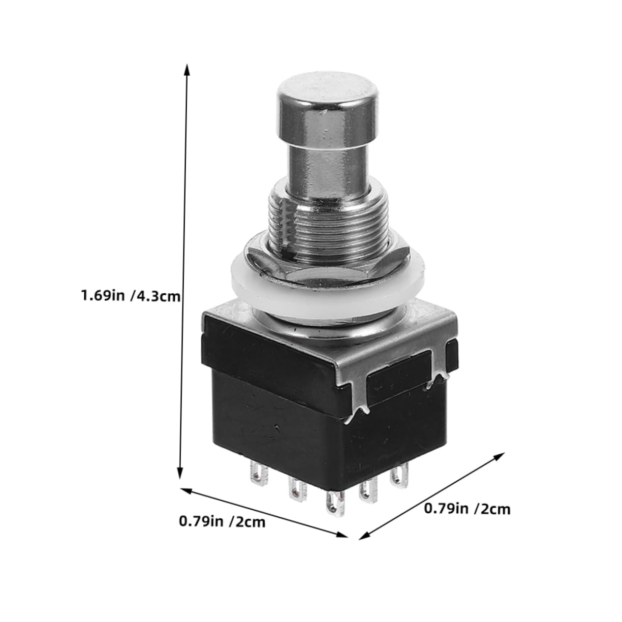 BESTonZON Foot Pedal Switch for Guitar Effect Footswitch Guitar Switch for Effector