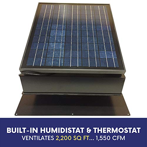 Solar Powered Roof Vent Fan