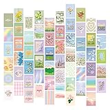 ANEWSIR 60 Stück Wall Collage Kit,Vintage Collage Kit, Poster Vintage, Collage Wand Aesthetic Poster, Indie Room Decor, Wand Bilder Kunst Poster, Deko Schlafzimmer Wall, Bilder Collage Poster Set.