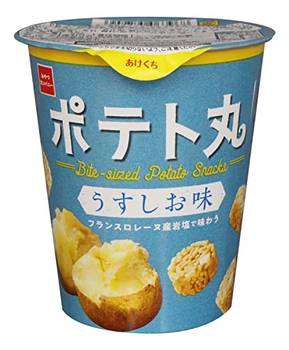 おやつカンパニー ベビースター カップポテト丸うすしお味 55g×12個