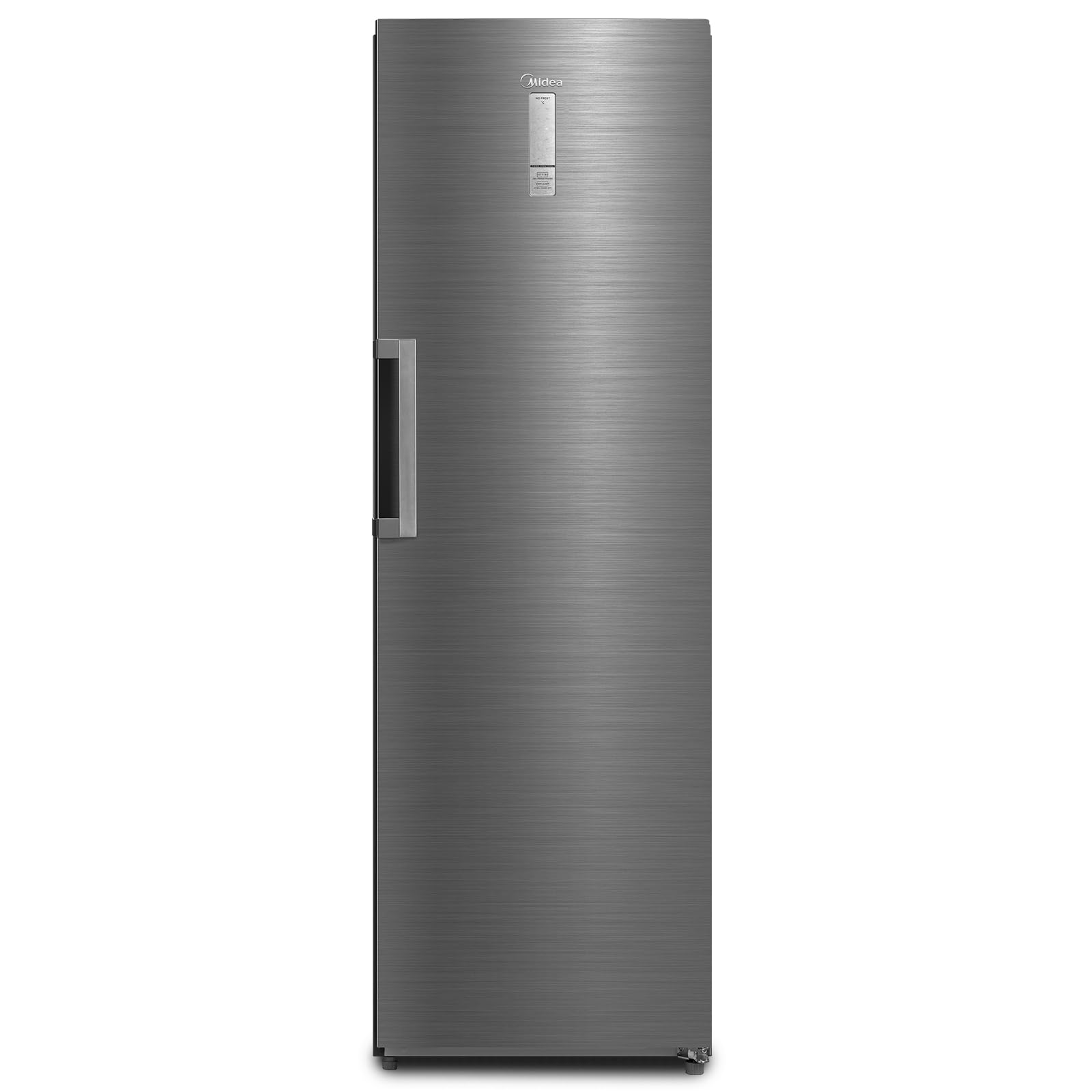 Midea MDRU385MTE46 Gefrierschrank/Kühlschrank/273L/185 cm hoch/NoFrost/Flexible Kühl- und Gefrierfunktion/Superkühl/Große Fächer/Zero Clearance/Easy Open Handgriff/Wechselbarer Türanschlag/I