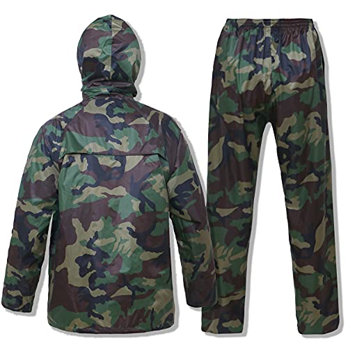 Rainrider Rain Suits For Men Women Fishing Hunting Rain Gear Packable Rain Jacket With Pants thumb #4
