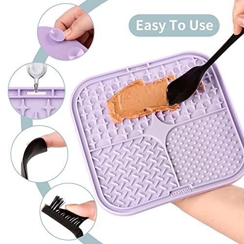 Coomazy Lick Mat per cani e gatti, alimentatore
