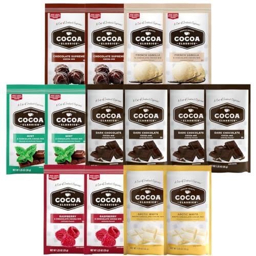 Hot Cocoa Mix Gift Set – 14 Count, 7 Flavors...
