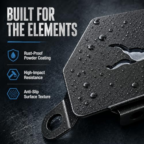 Image of Bike Foot Rest for TVS Ronin Right Left Side Model's Heavy Metal 2