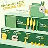 Lullulii Montessori Kitchen Tools for Toddlers,Kids Knife for Real Cooking,Toddlers Knife Set with Storage Box Kids Safe Knives Children Cutting Set for Girl Boy,Montessori Toys for Kitchen Set -Green #2