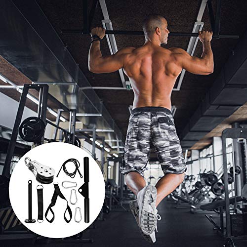 BESPORTBLE, 1 conjunto de rolo de antebraço, treinador de força de braço com sistema de polia resist