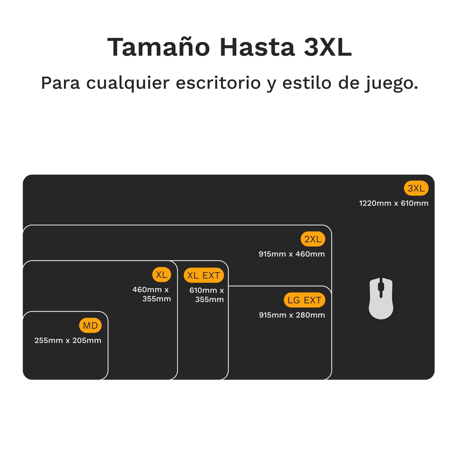 GLORIOUS Alfombrilla de Tela Gaming Bordes Cosidos 3XL Extended (Negro) | Superficie suave optimizada, lavable a máquina, base de goma antideslizante para velocidad, control alto, suma precisión