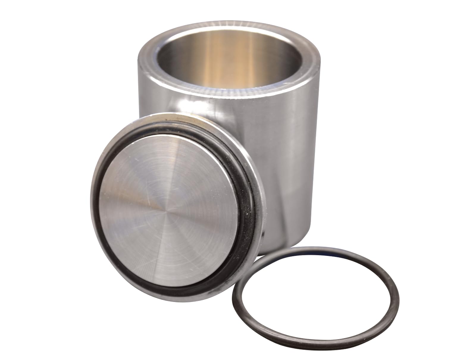 Tarro de fresado planetario de acero inoxidable de 50 ml con medios - Grado 304, 1 unidad