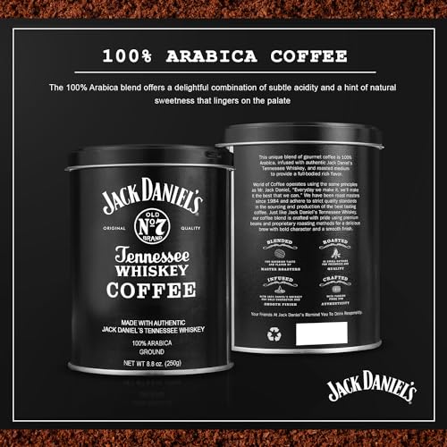 Jack Daniel's Tennessee Ground Coffee Medium Roast