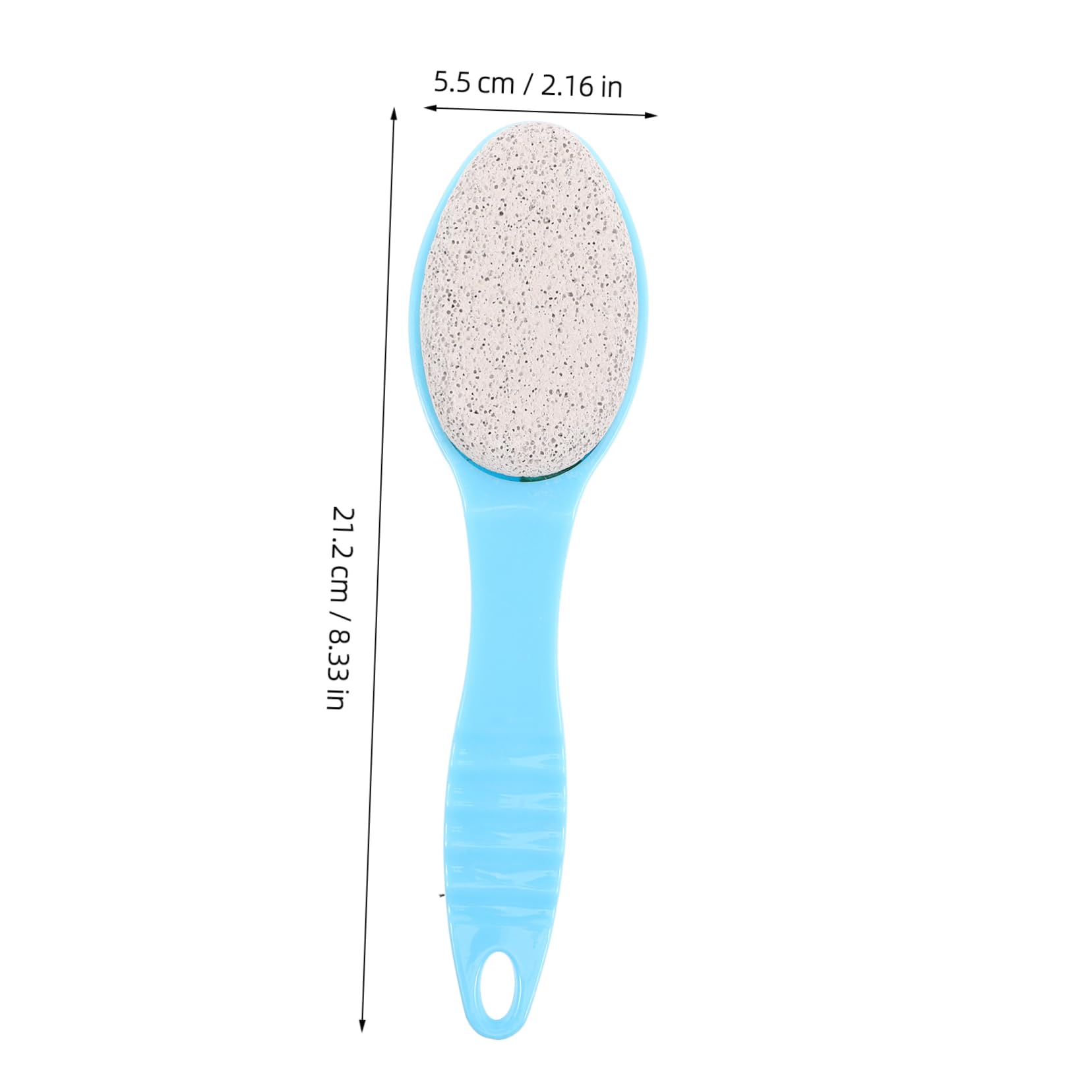 OUNONA Pumice Stone Brush Foot Scrubber Foot File Pedicure Paddle Pedicure Tools Dead Skin Remover for Women Men