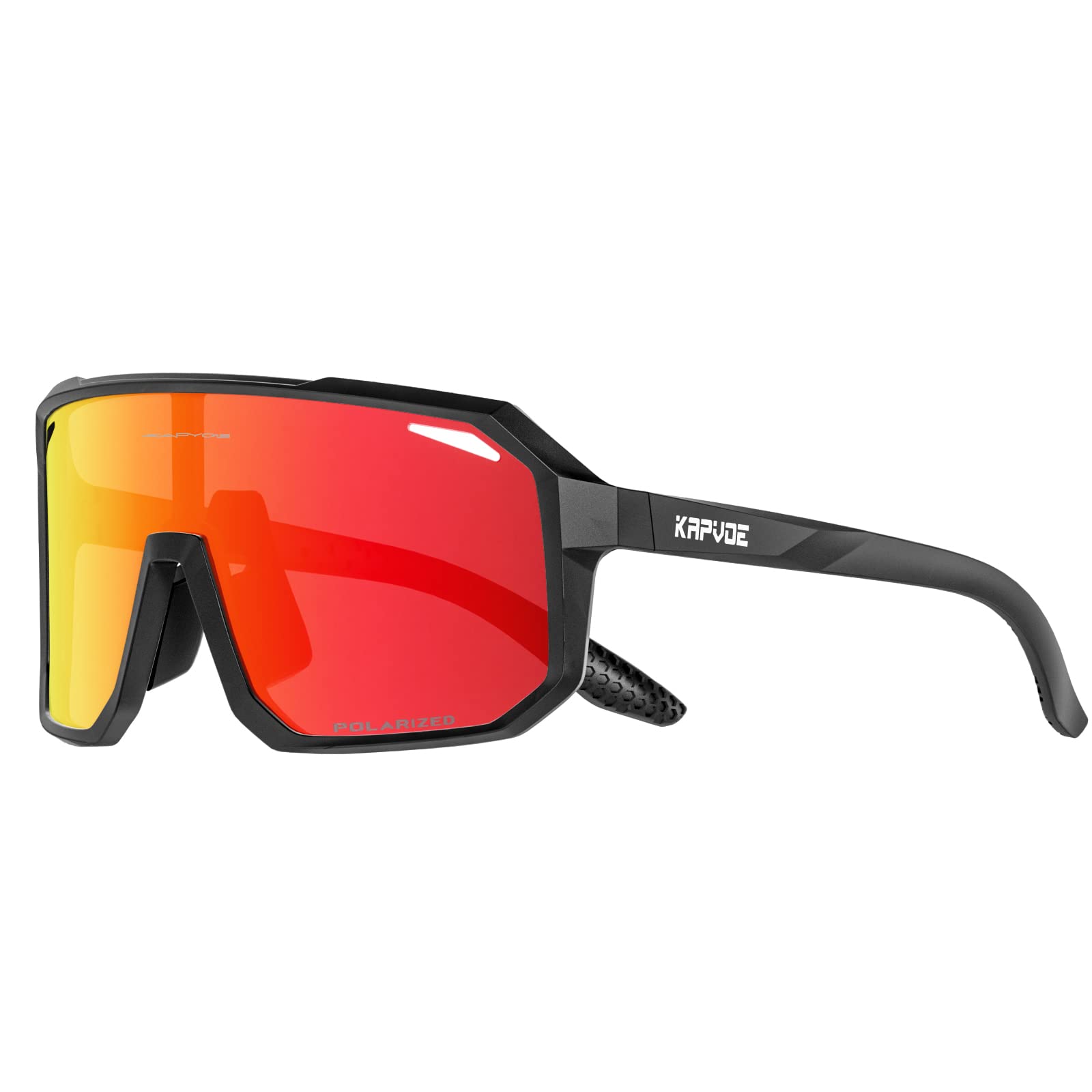KAPVOE Polarizadas Gafas de Ciclismo Hombre Gafas MTB TR90 Gafas Deportivas Mujer Gafas Running Gafas Bicicleta Montaña Gafas Bici Gafas Sol Ciclismo Gafas BTT Lentes de Ciclismo