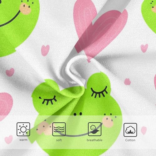 Toddlers Underwear Floral 2t Cotton Little Girl Panties Florals Underpants Briefs Cute Green Frog Funny Hearts3