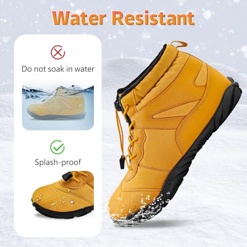 Winter Barefoot Shoes Women Hike Barefoot Footwear Men Grounded Footwear Non-Slip Sole Wide Toe Box for Hiking Trail4