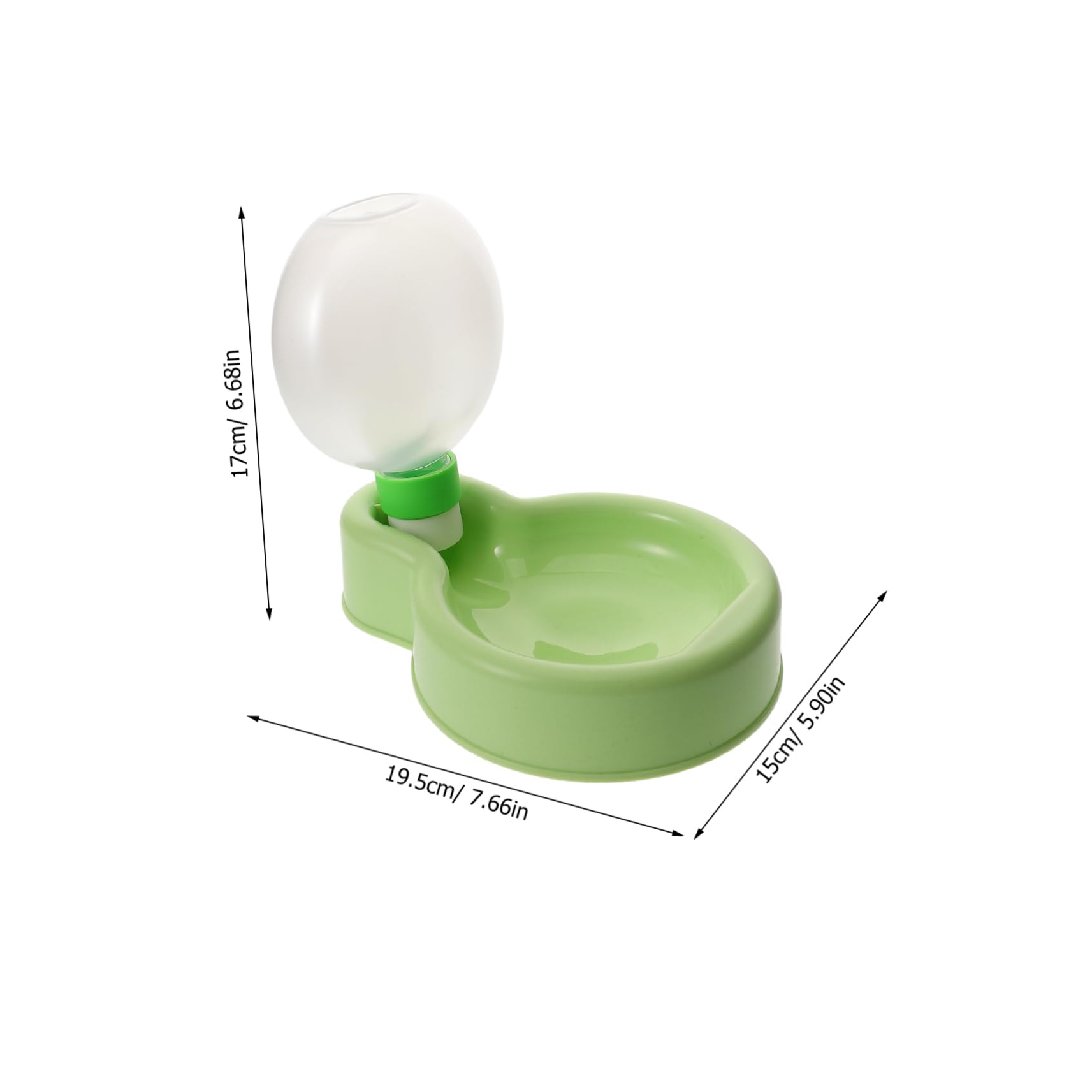 BESPORTBLE Puppy Water Bottle for Travel, 350ml Leak- Pet Drinking Cup, Pet Outdoor Water Cup for Walks Hikes and Outdoor Activities