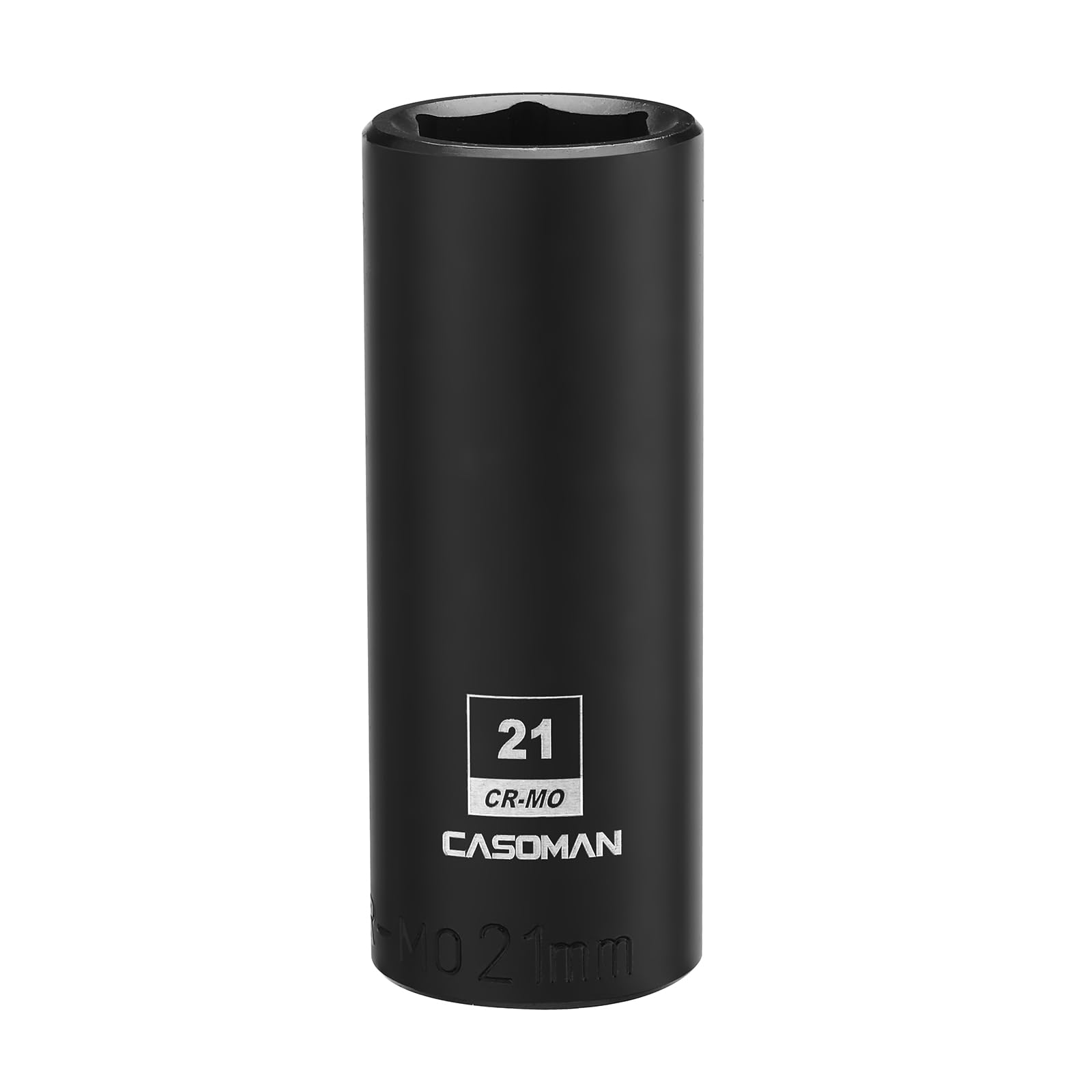 CASOMAN 1/2" Drive x 32 mm Deep 6 PT Impact Socket, CR-MO, 1/2-inch Drive 6 Point Axle Nut Socket for Easy Removal of Axle Shaft Nuts (32MM) — view 19