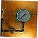 DOITOOL 5 Sheets Adhesive Pressure Gauge Decals Waterproof Reflective Labels for High and Low Pressure Indication Suitable for Industrial Use