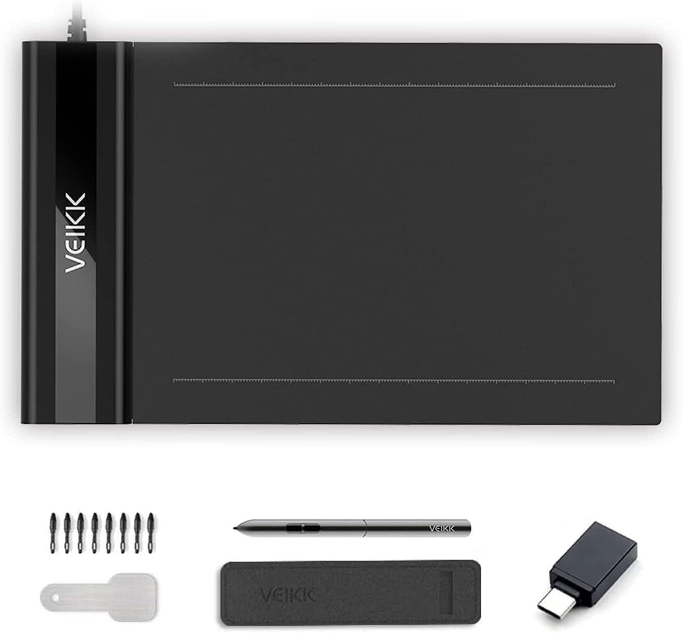 Drawing Tablet,VEIKK S640 Digital Graphics Tablet, 6×4 Inch Ultra-Thin Portable OSU! Tablet, Battery-Free Stylus for OSU! Game and Teaching Online Classes,Support Windows Mac Linux Chrome Android OS Drawing Tablet,VEIKK S640 Digital Graphics Tablet, 6×4 Inch Ultra-Thin Portable OSU! Tablet, Battery-Free Stylus for OSU! Game and Teaching Online Classes,Support Windows Mac Linux Chrome Android OS